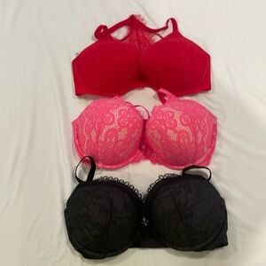 Bundle of 3 Victoria Secret Bras EUC 36DD